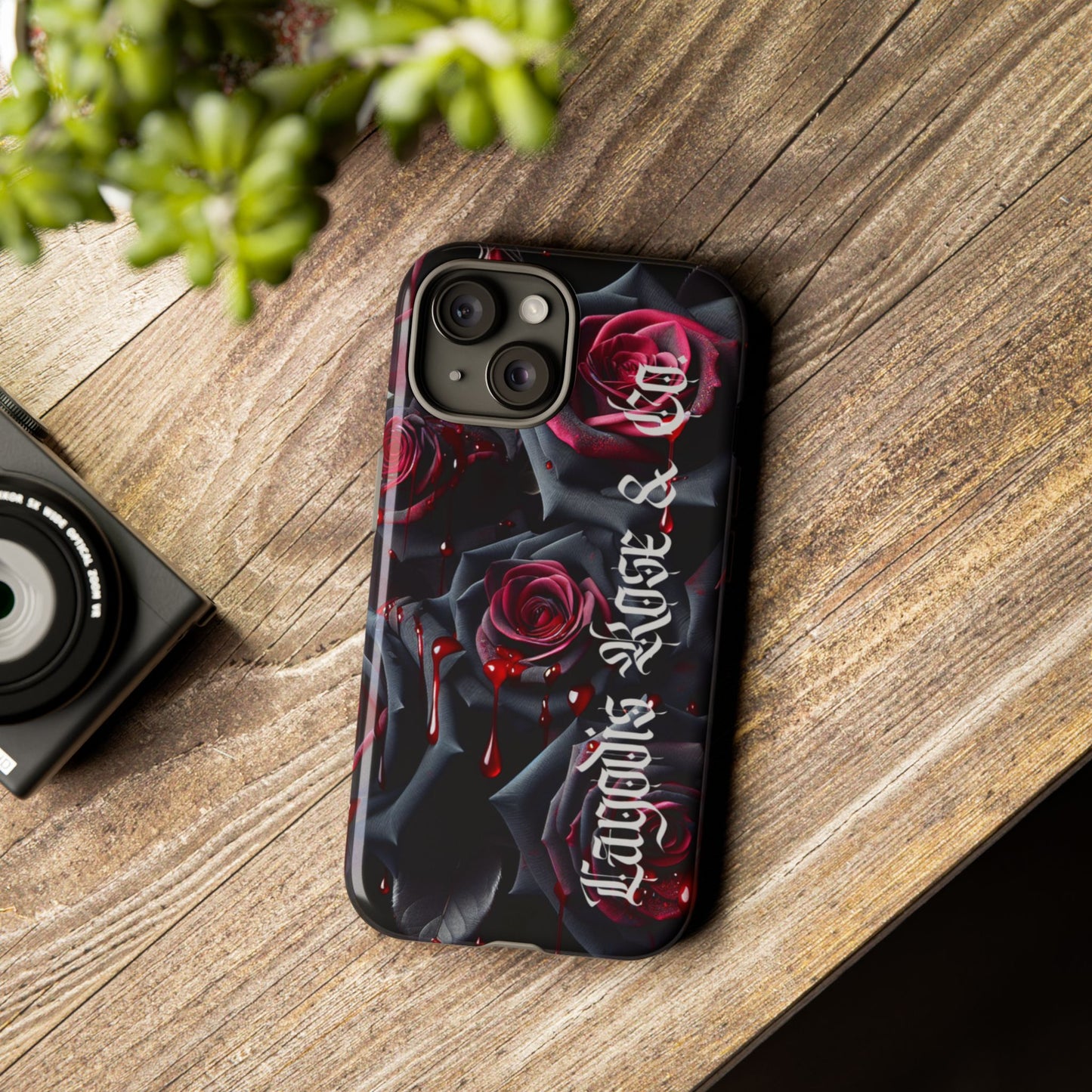 Gothic Floral Phone Case - Tough Cases | Aesthetic Gifts, Unique Accessories, Protective Cases, Edgy Style, Gift for Her