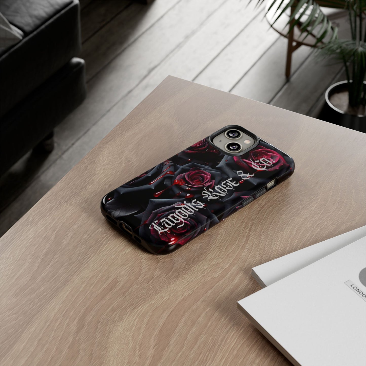 Gothic Floral Phone Case - Tough Cases | Aesthetic Gifts, Unique Accessories, Protective Cases, Edgy Style, Gift for Her