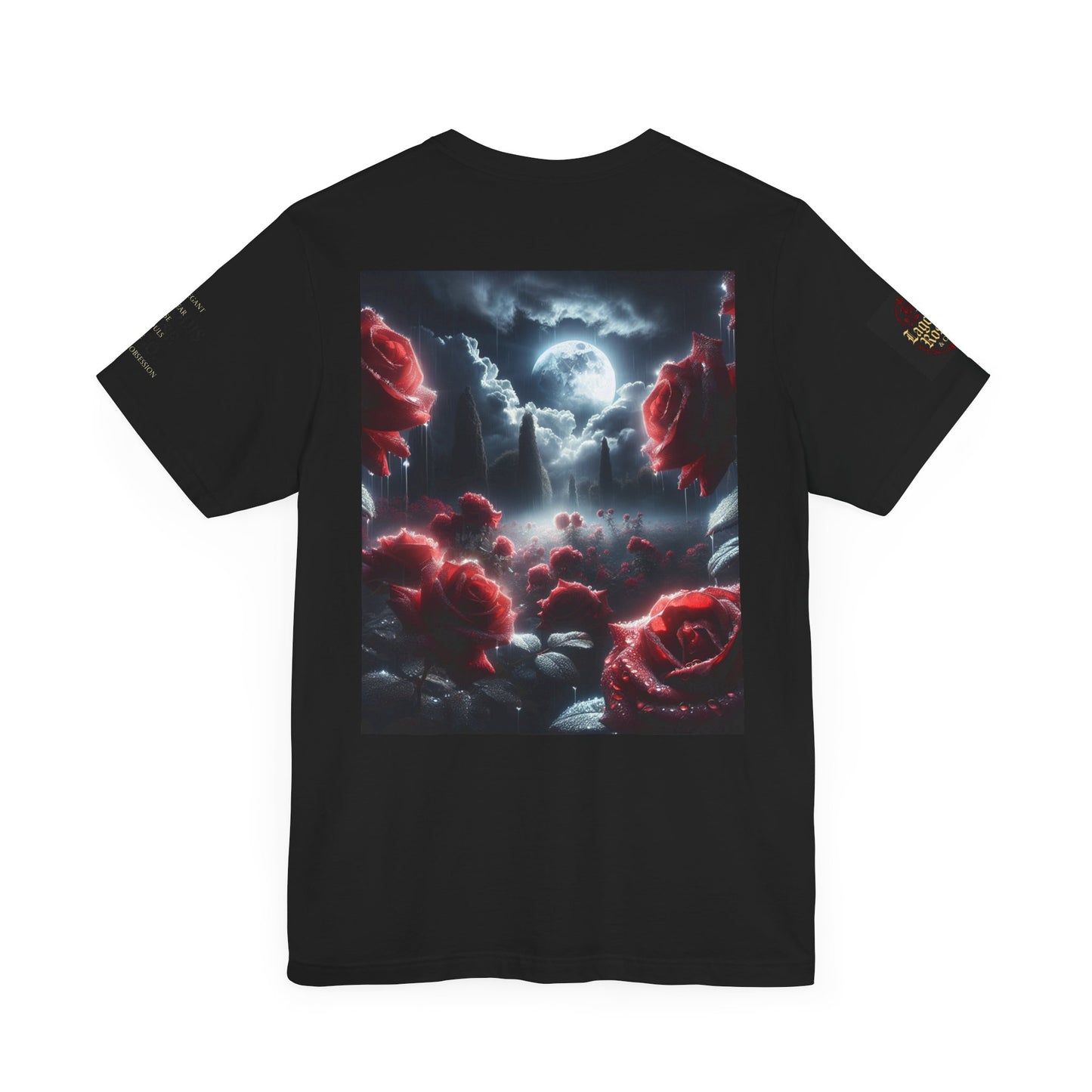 Lagodis Rose & Co. Unisex Short Sleeve Tee - Floral Graphic T-Shirt