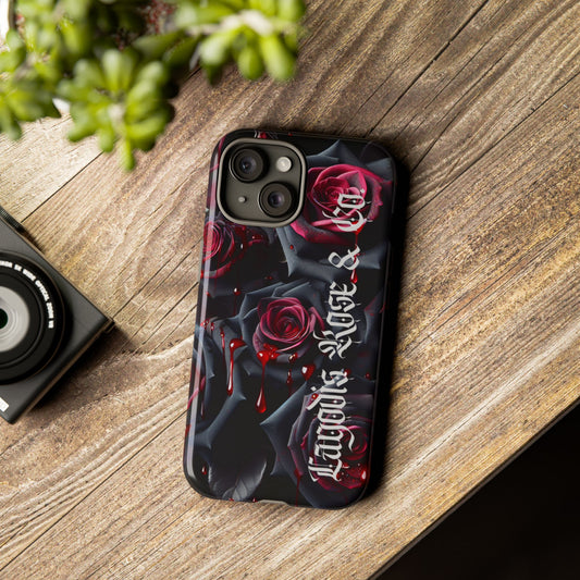 Gothic Floral Phone Case - Tough Cases | Aesthetic Gifts, Unique Accessories, Protective Cases, Edgy Style, Gift for Her