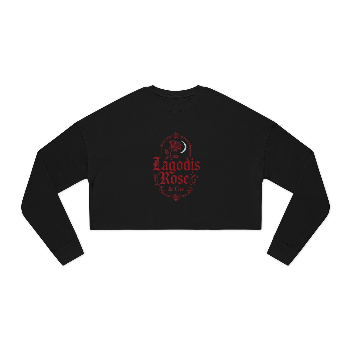 Women's Cropped Sweatshirt, Trendy Casual Top, Statement Sweatshirt, Gift for Her, Inspirational Apparel