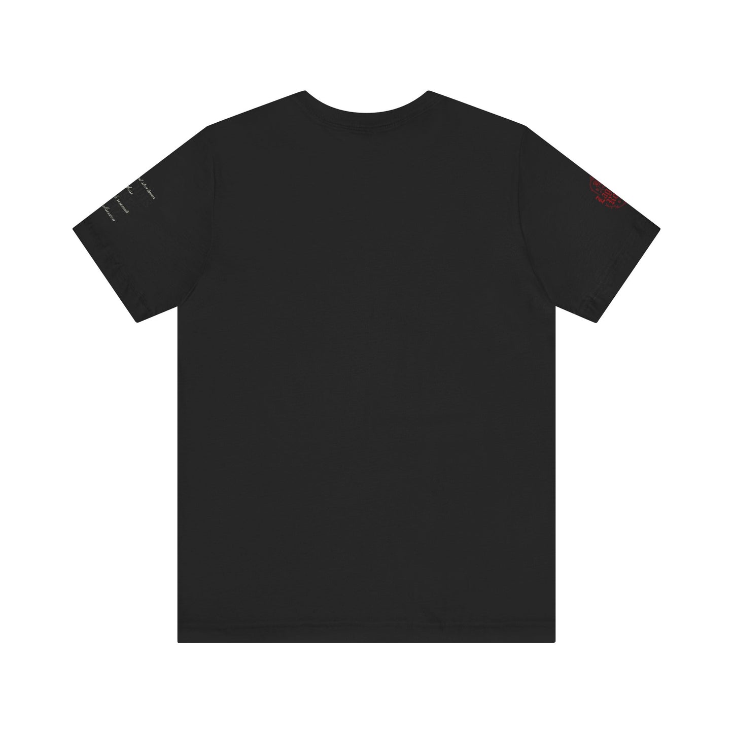 Lagodis Rose & Co.  Short Sleeve Tee - Floral Design Vampire Graphic T-Shirt