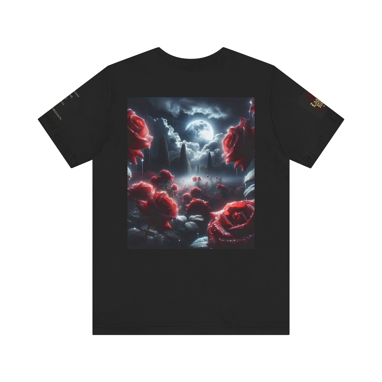 Lagodis Rose & Co. Unisex Short Sleeve Tee - Floral Graphic T-Shirt