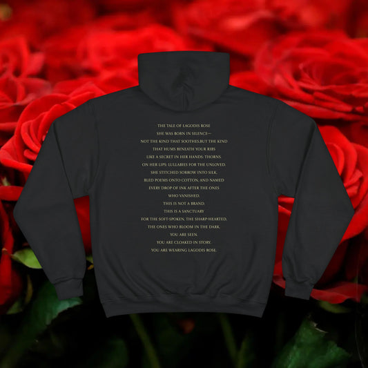 "The Tale Of Lagodis Rose" Dark Romantic Poetic Champion Hoodie